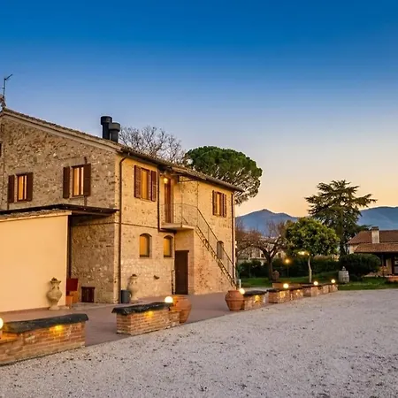 Borgo Le Mimose Private Estate In Umbria With Pool And Restaurant
